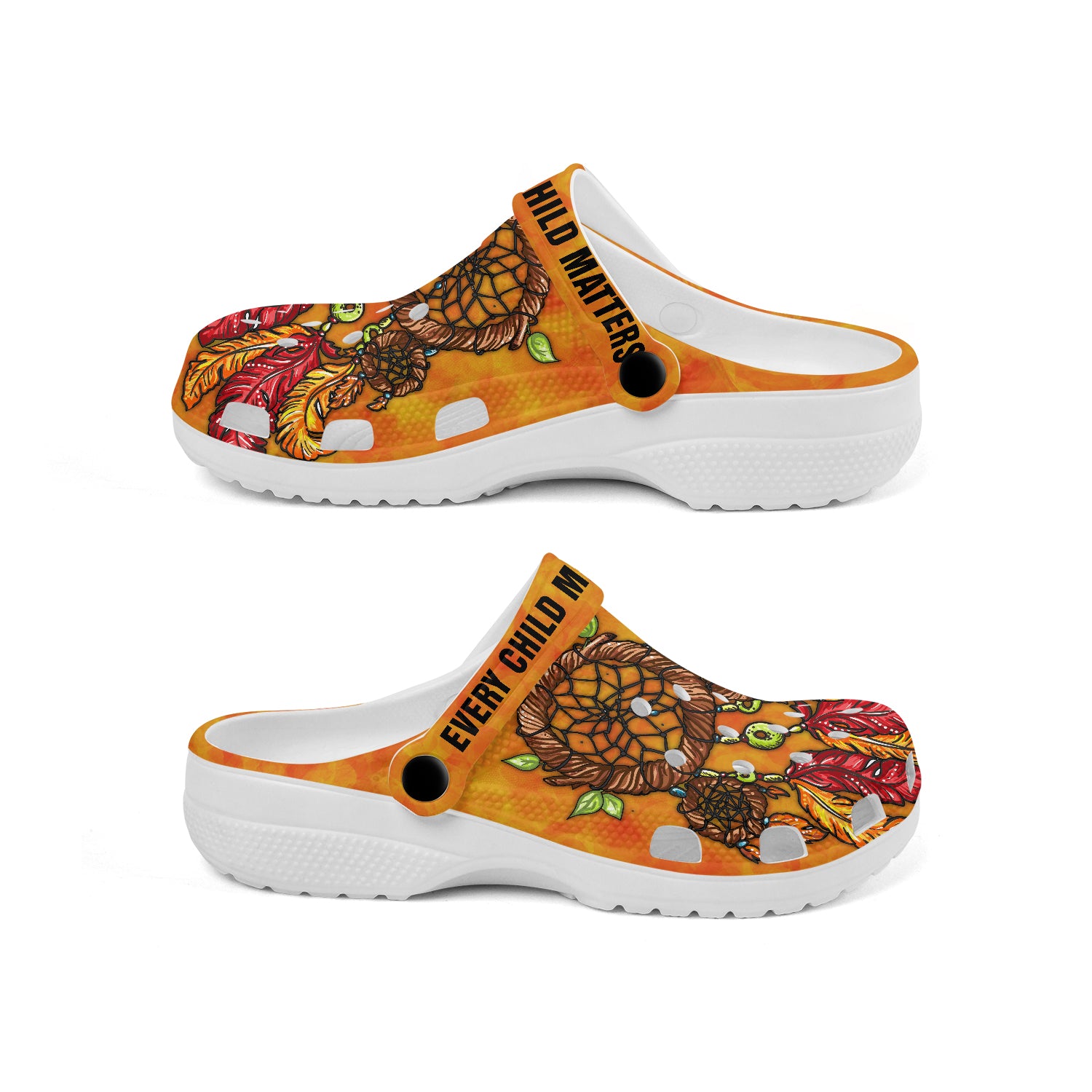 Merchidea Native American Crocs Crocband Clogs Shoes Comfortable For Men Women and Kids