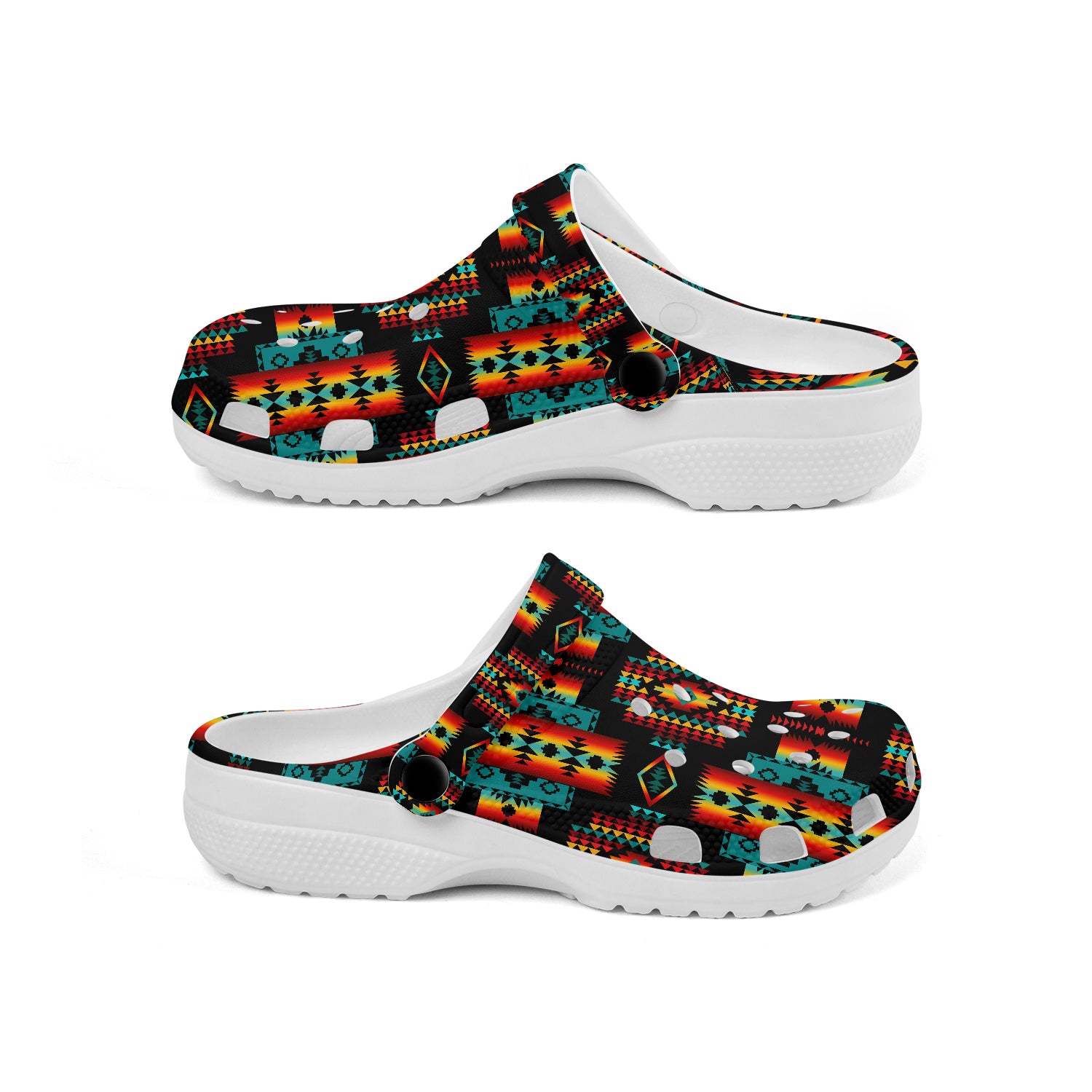 Merchidea Native American Crocs Crocband Clogs Shoes Comfortable For Men Women and Kids