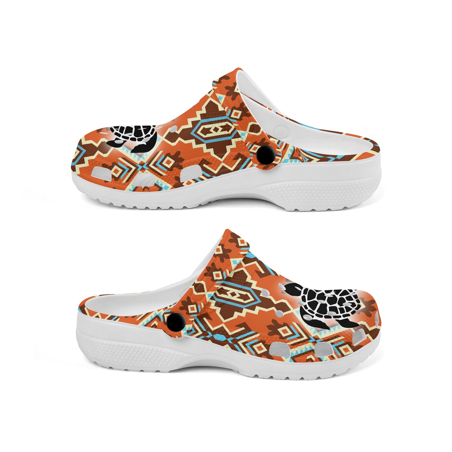 Merchidea Native American Crocs Crocband Clogs Shoes Comfortable For Men Women and Kids