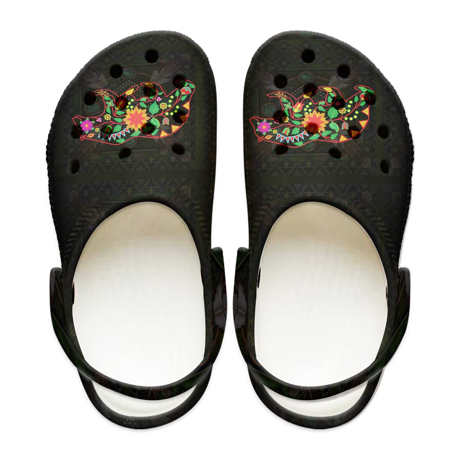 Merchidea Native American Crocs Crocband Clogs Shoes Comfortable For Men Women and Kids