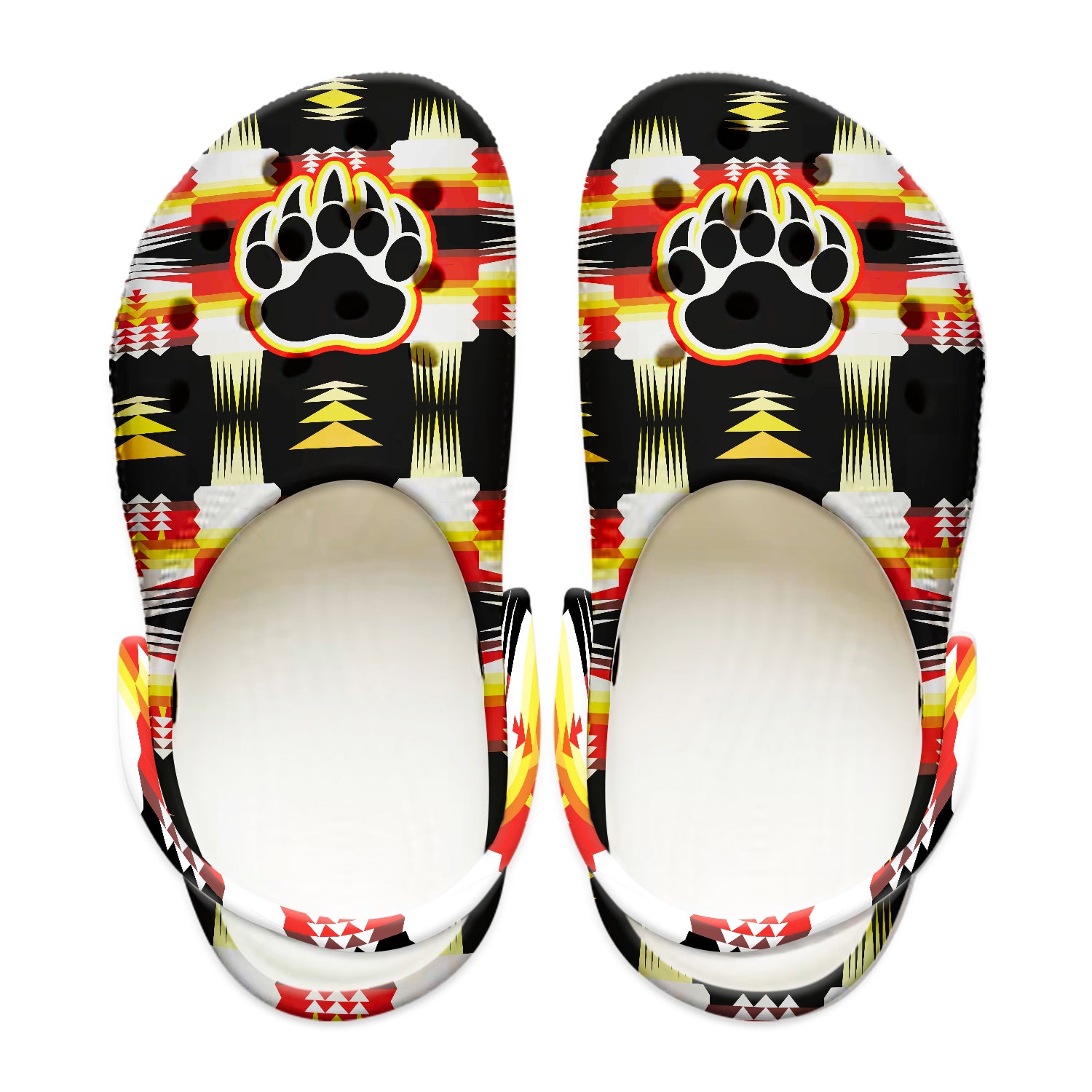 Merchidea Native American Crocs Crocband Clogs Shoes Comfortable For Men Women and Kids