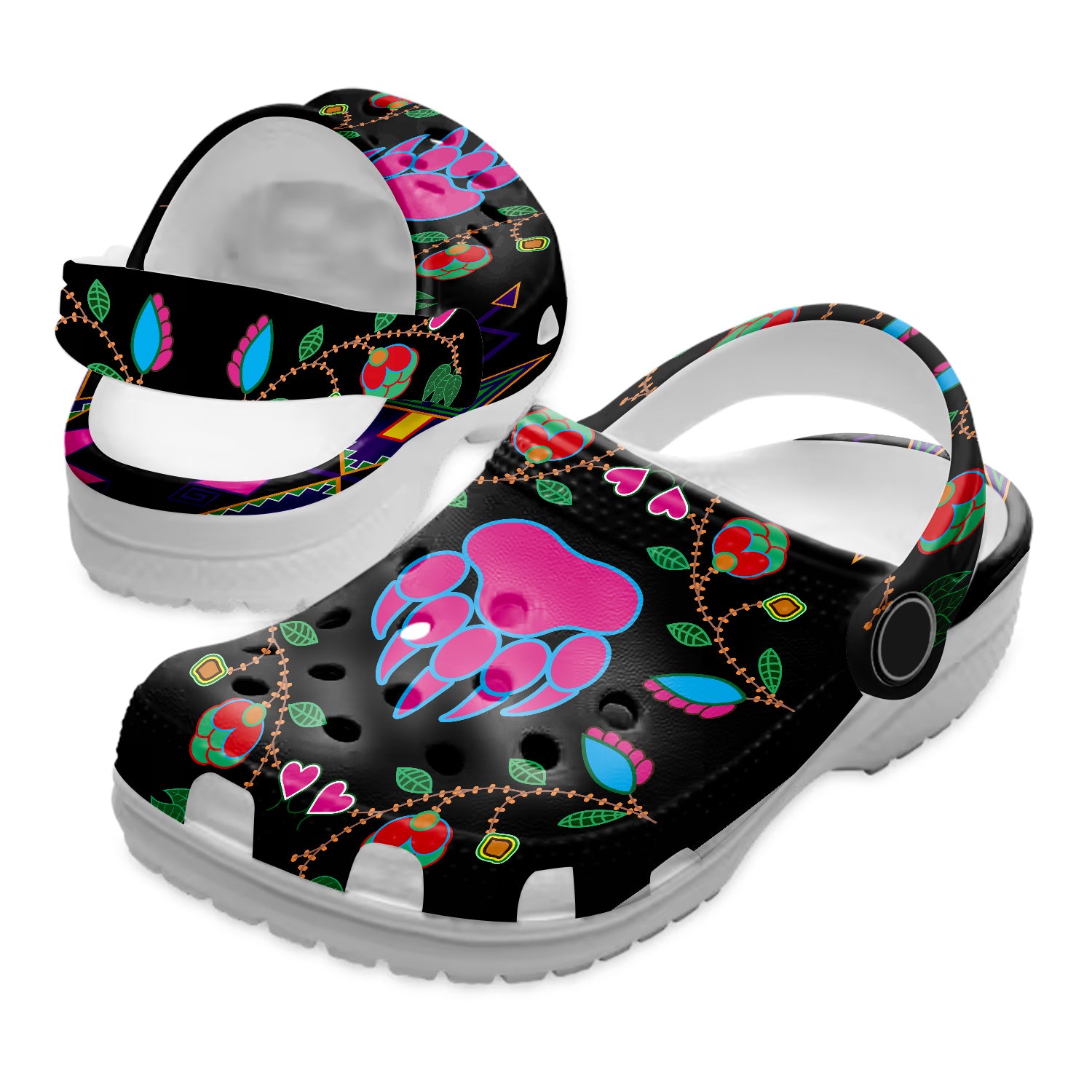 Merchidea Native American Crocs Crocband Clogs Shoes Comfortable For Men Women and Kids