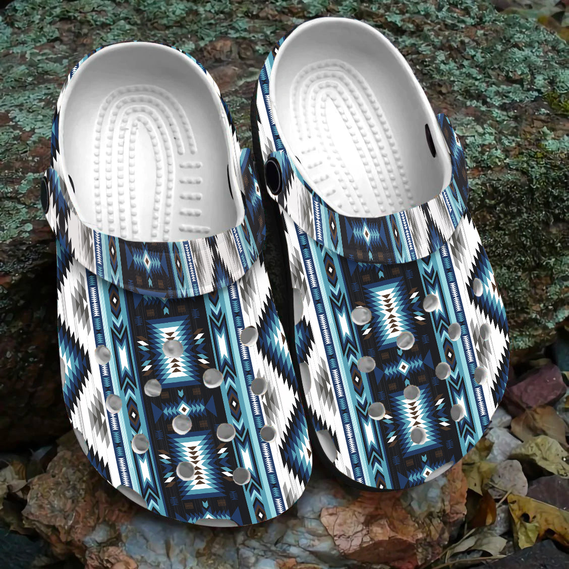 Merchidea Native American Crocs Crocband Clogs Shoes Comfortable For Men Women and Kids