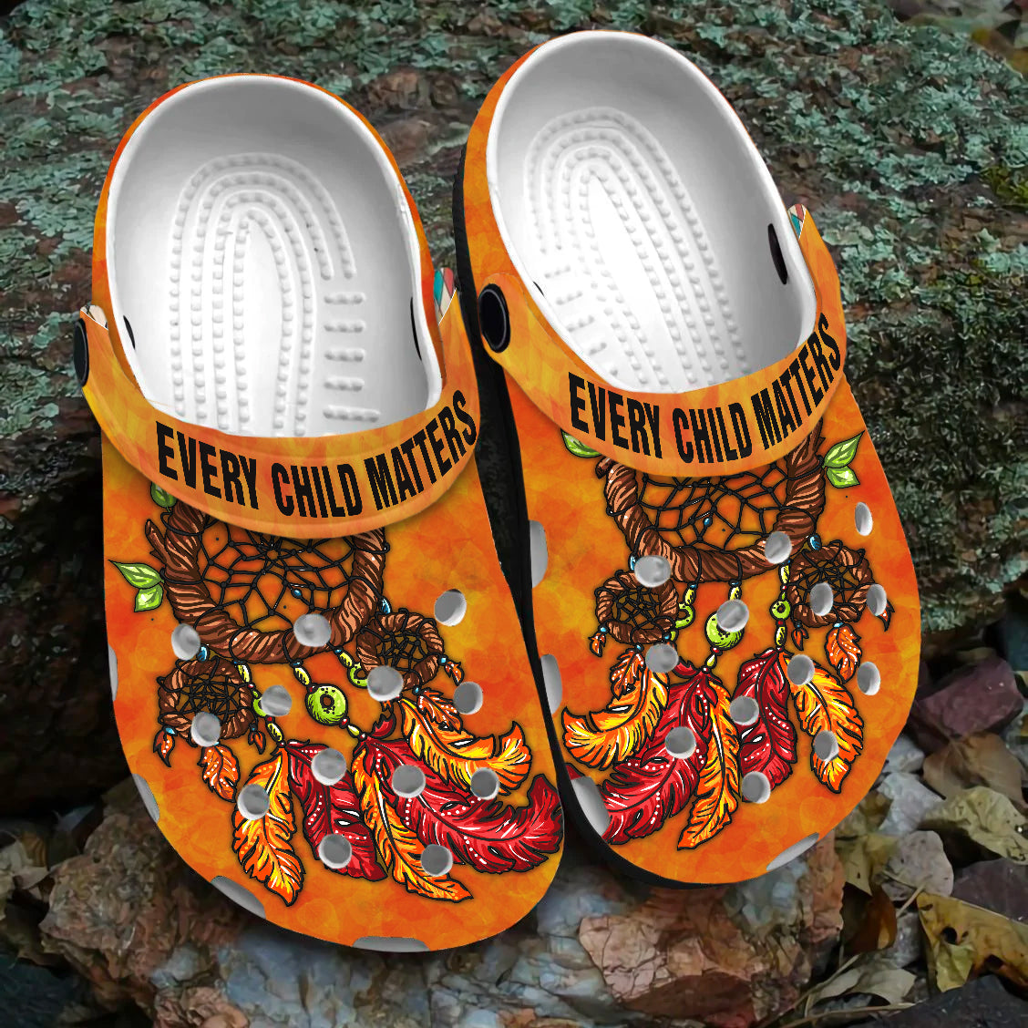 Merchidea Native American Crocs Crocband Clogs Shoes Comfortable For Men Women and Kids