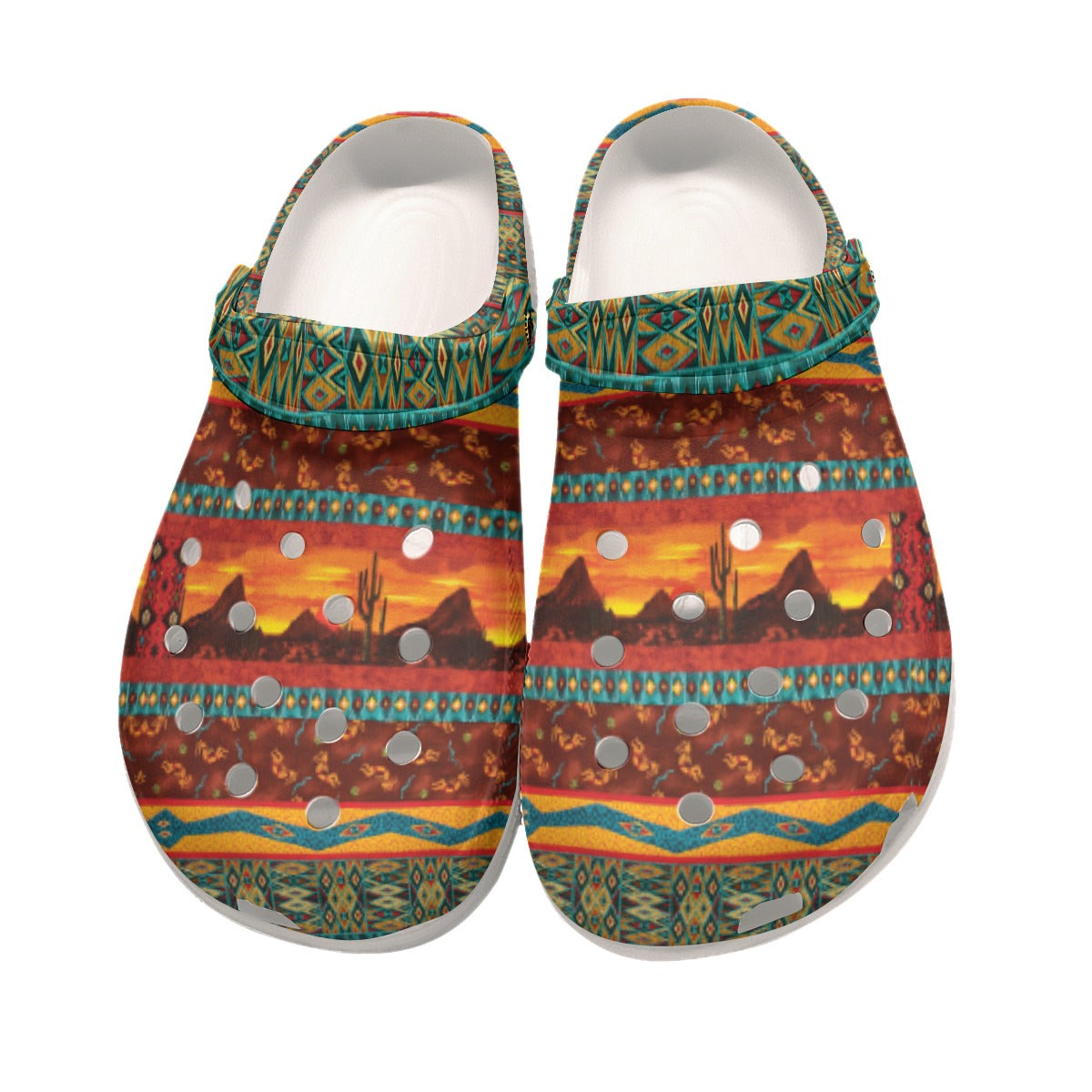 Merchidea Native American Crocs For Kid and Adult