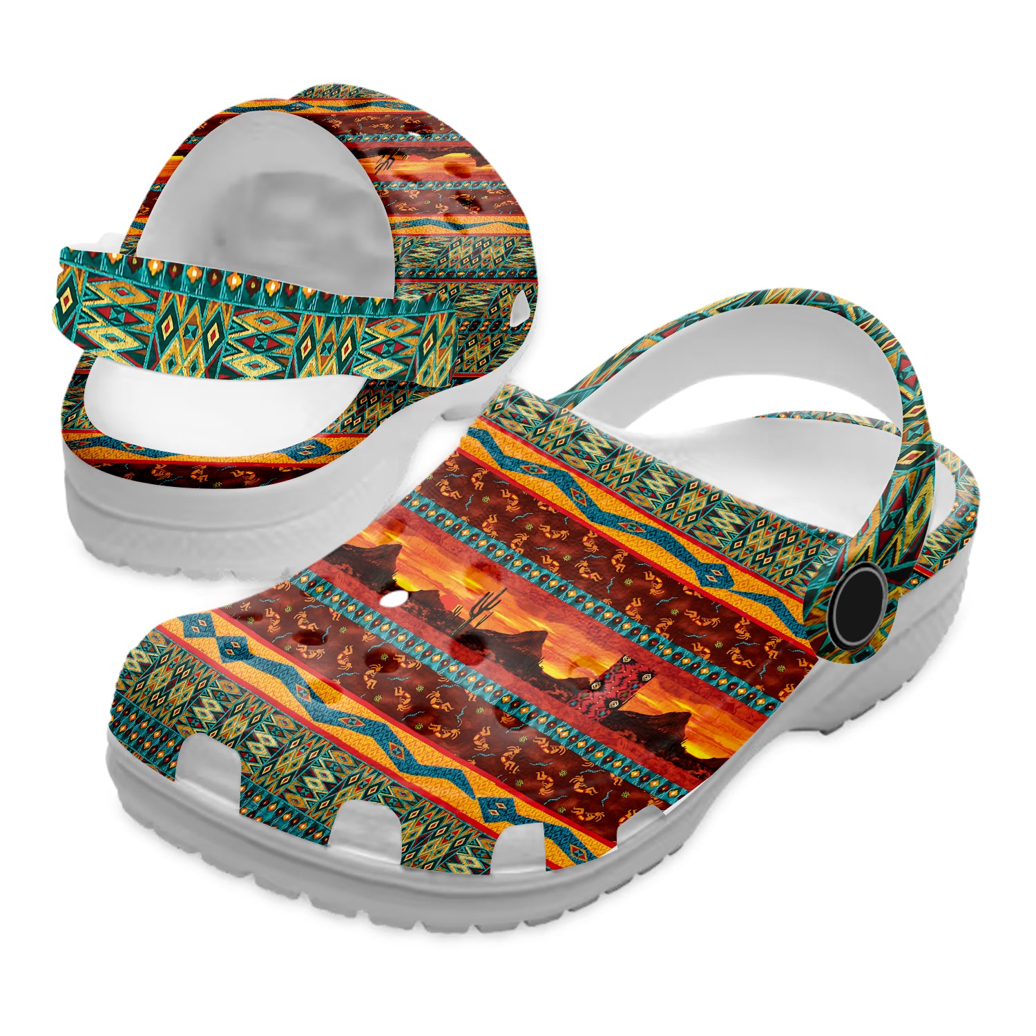 Merchidea Native American Crocs For Kid and Adult