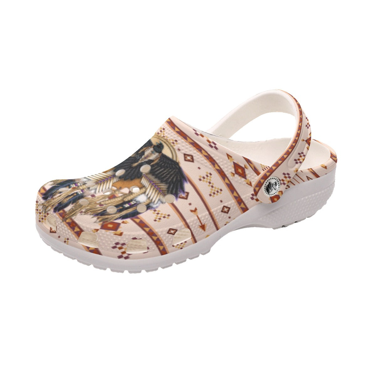 Merchidea Native American Eagle Crocs For Kid and Adult
