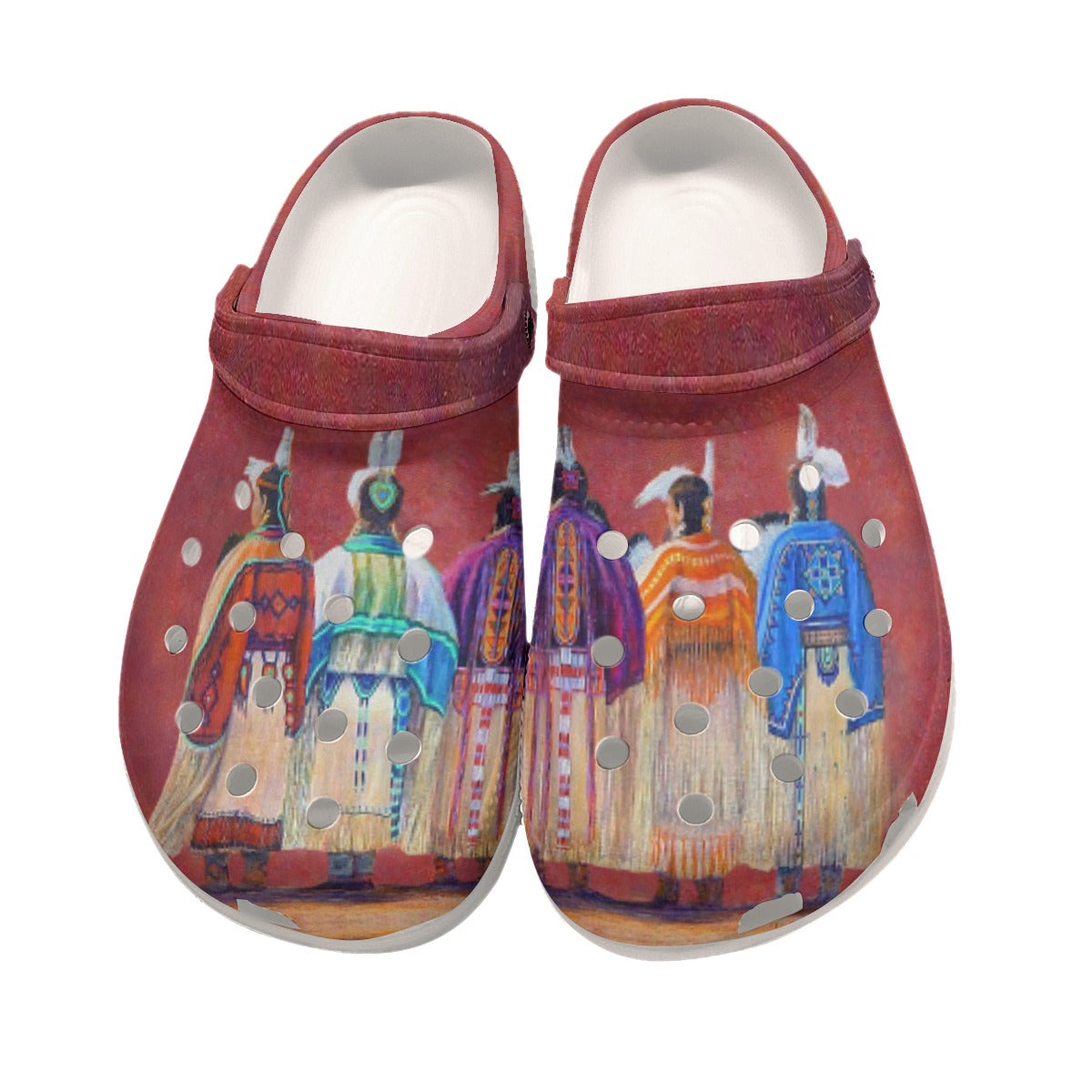 Merchidea Native American Owl Feather Crocs Clog Shoes For Kid and Adult