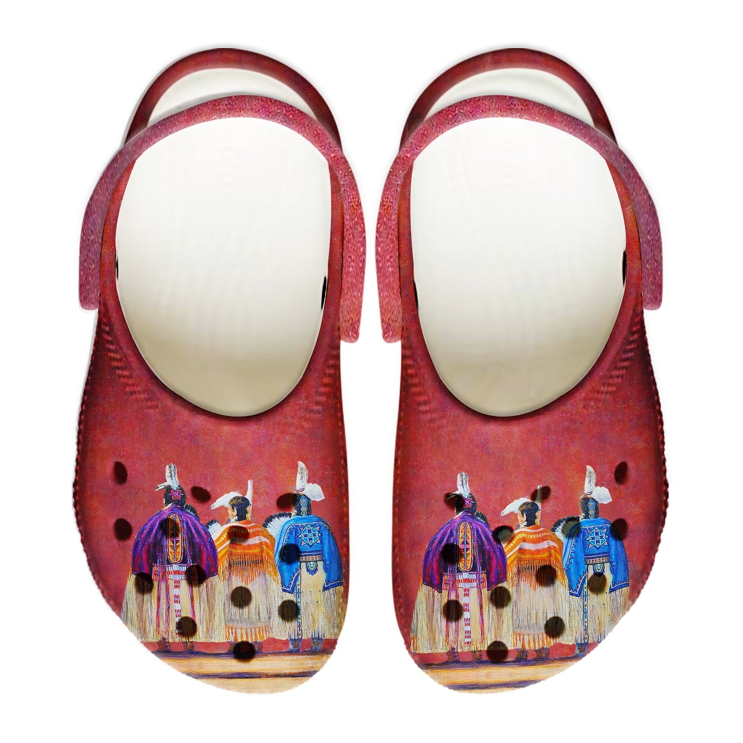 Merchidea Native American Owl Feather Crocs Clog Shoes For Kid and Adult