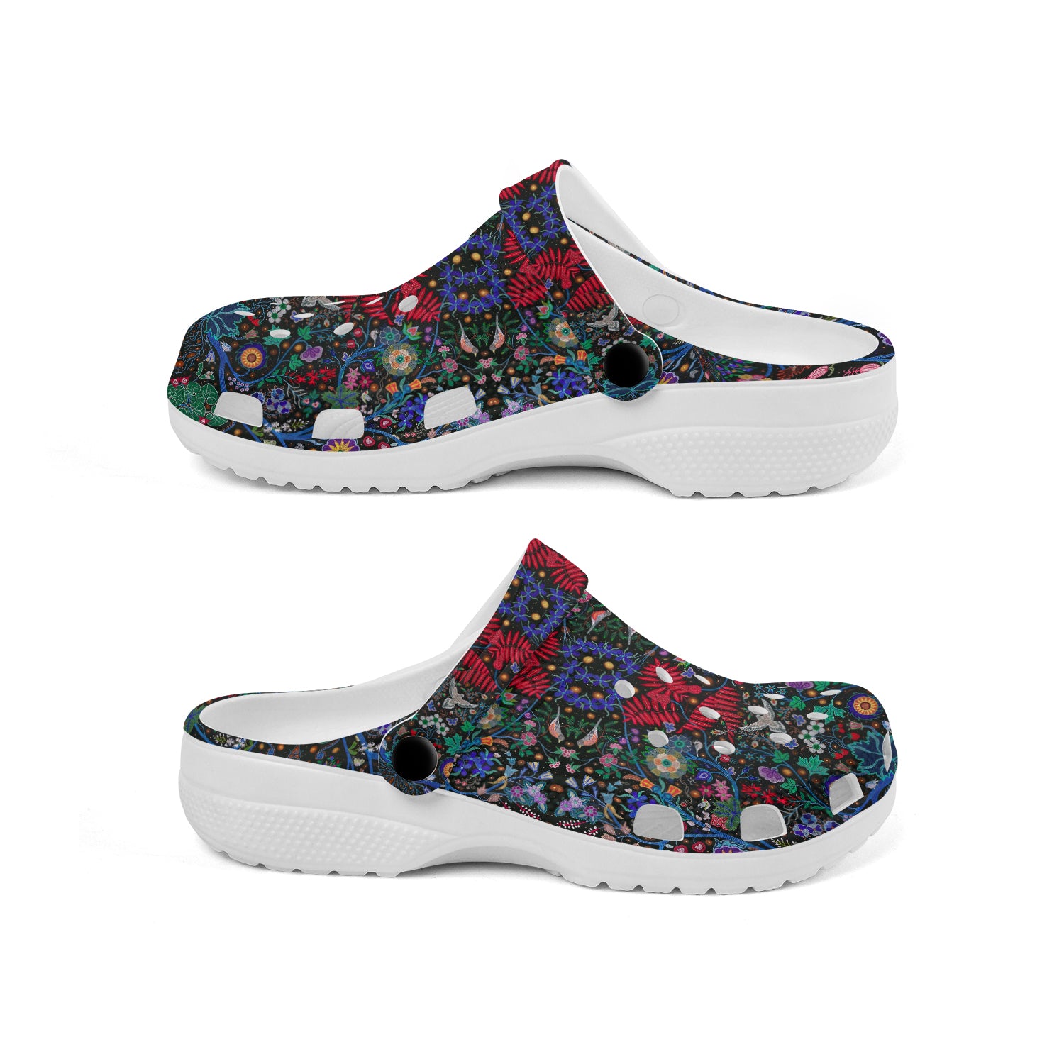 Merchidea Native American Pattern Crocs Clog Shoes For Kid and Adult