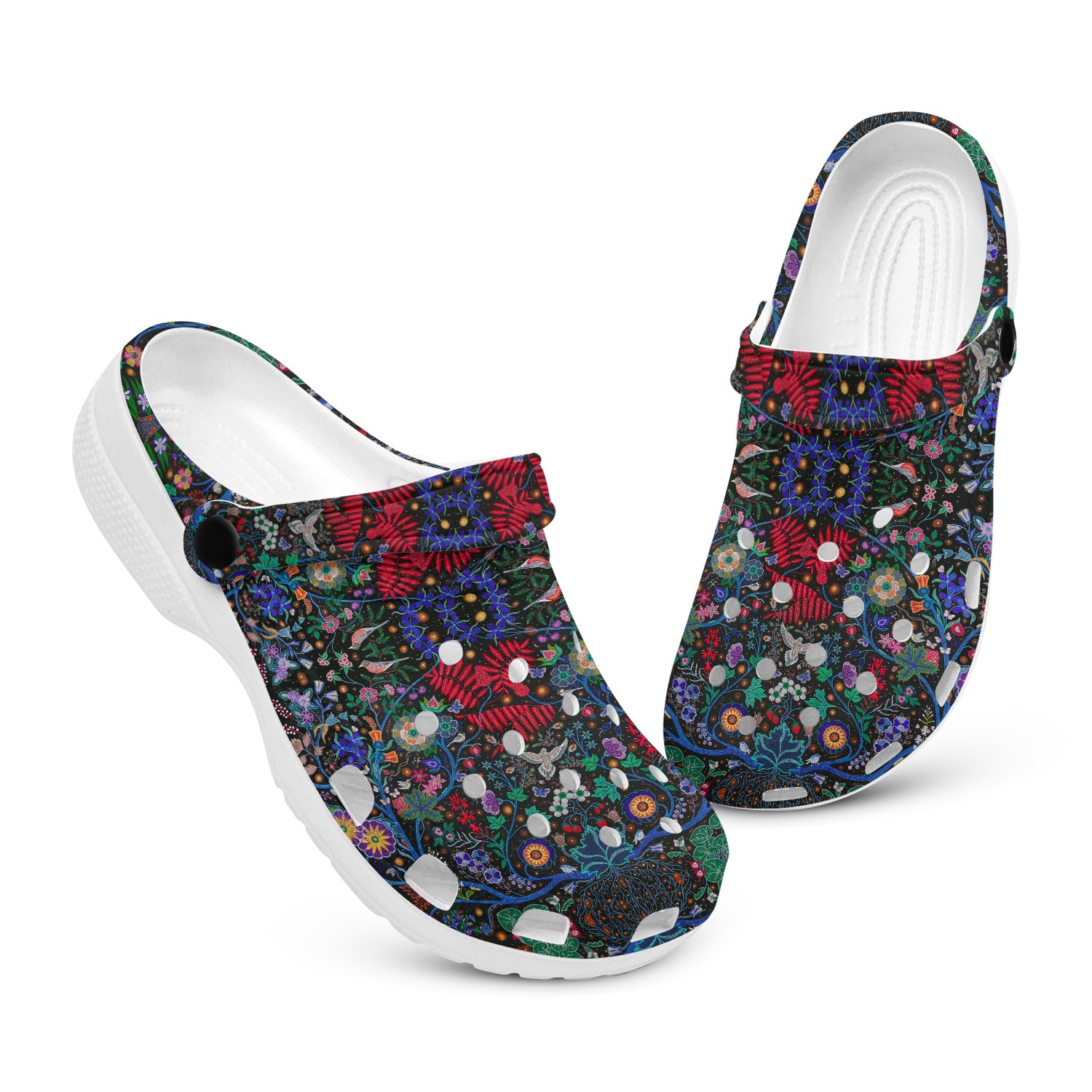 Merchidea Native American Pattern Crocs Clog Shoes For Kid and Adult