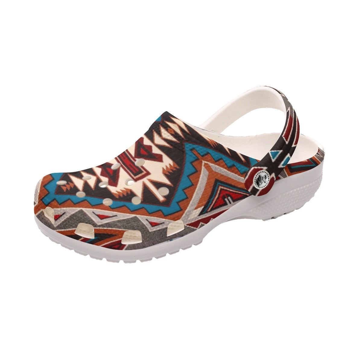 Merchidea Native American Pattern Crocs Clog Shoes For Kid and Adult