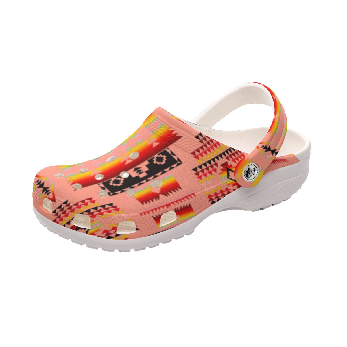 Merchidea Native American Pattern Crocs Clog Shoes For Kid and Adult