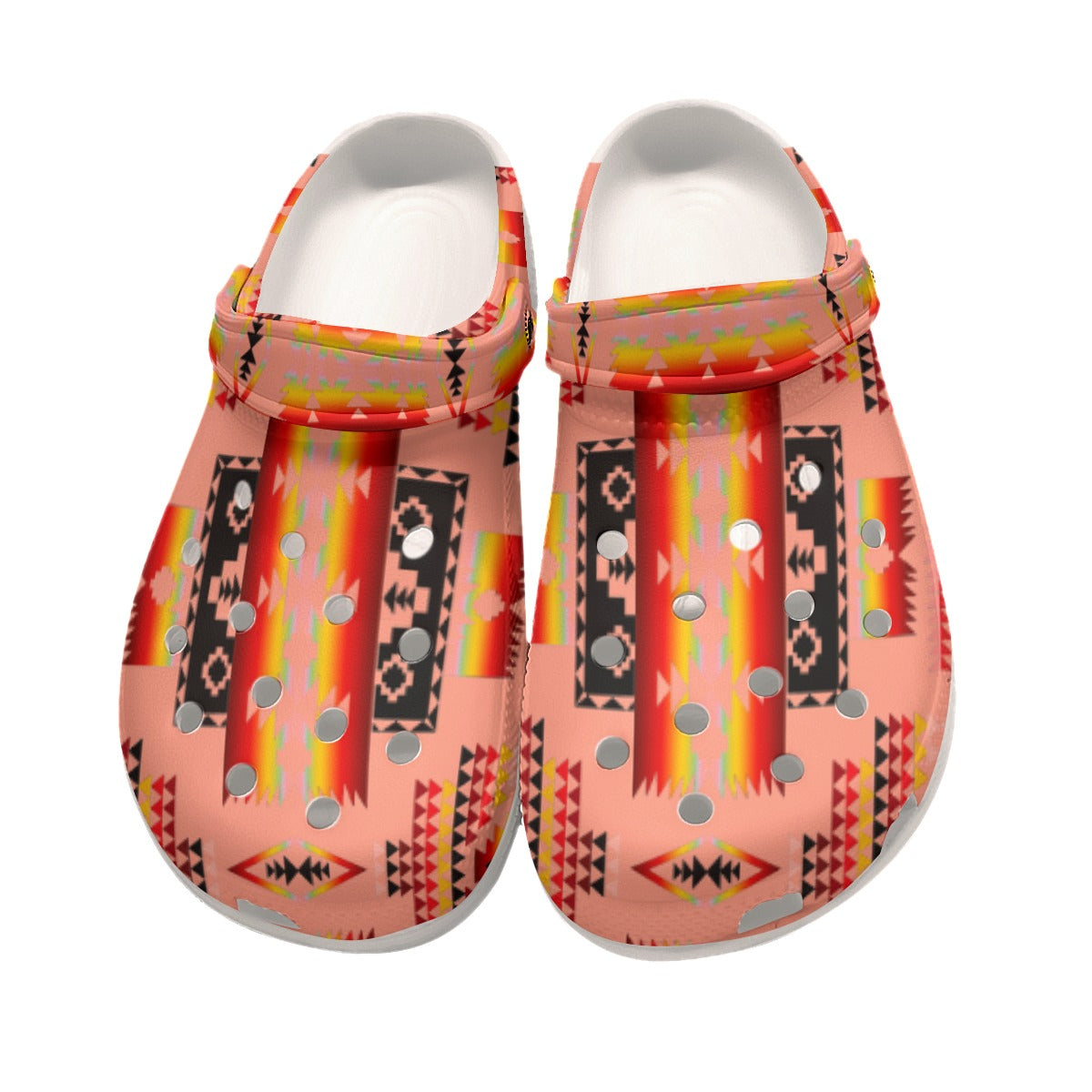 Merchidea Native American Pattern Crocs Clog Shoes For Kid and Adult