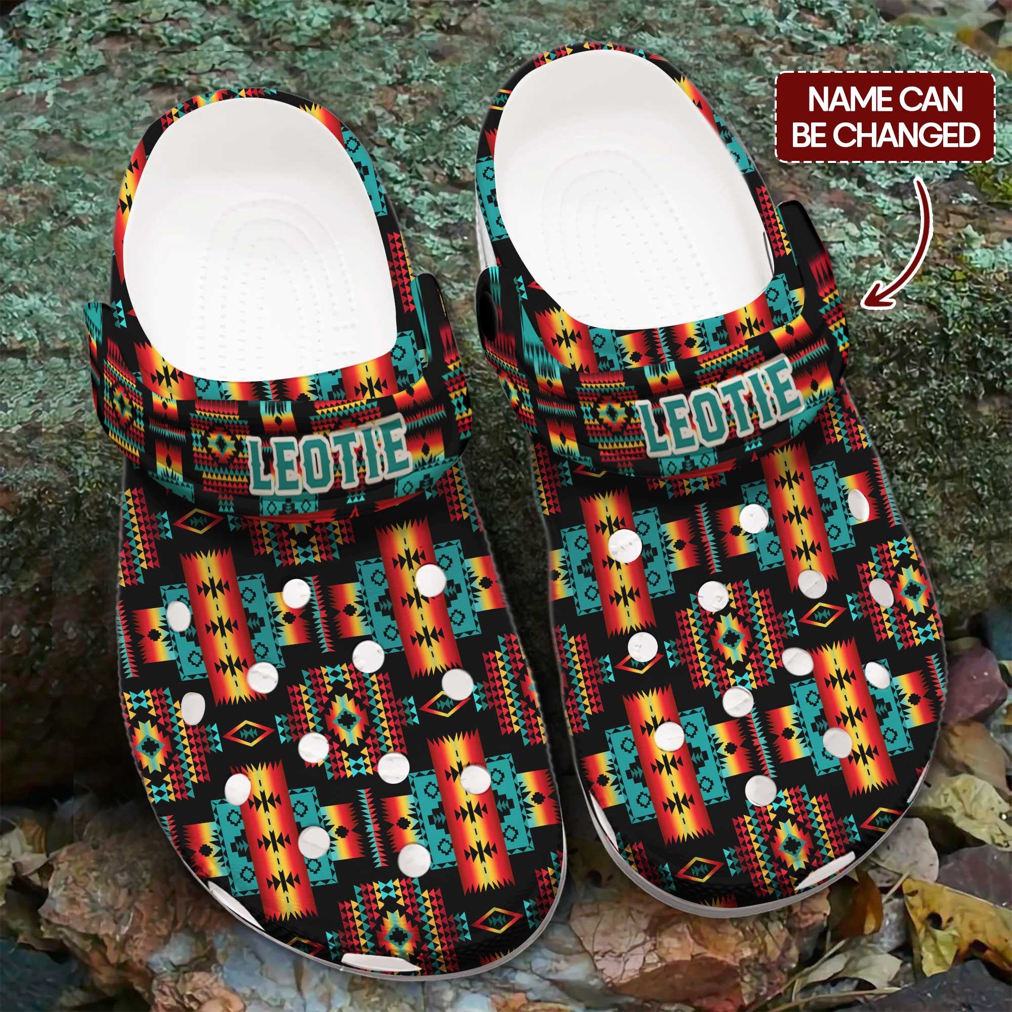 Merchidea Native Sunset Crocs Crocband Clogs Shoes Comfortable For Men Women and Kids