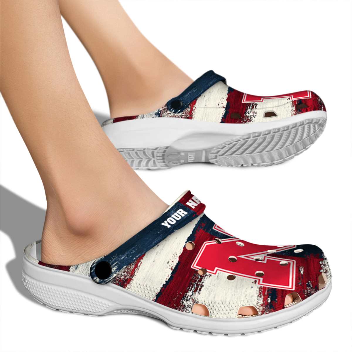 Merchidea Nebraska Cornhuskers NCAA Sport Crocs Crocband Clogs Shoes Comfortable For Men Women and Kids