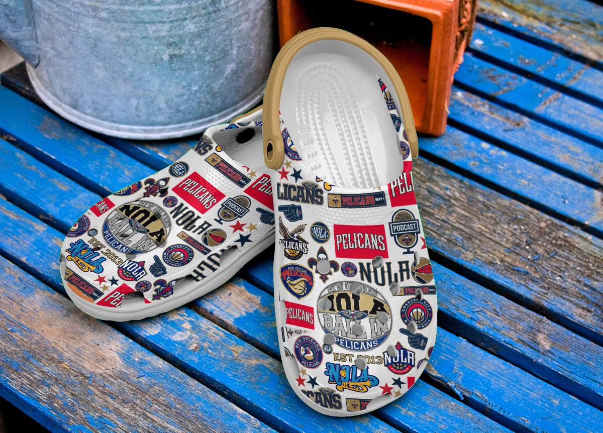 Merchidea New Orleans Saints NFL Sport Crocs Crocband Clogs Shoes Comfortable For Men Women and Kids