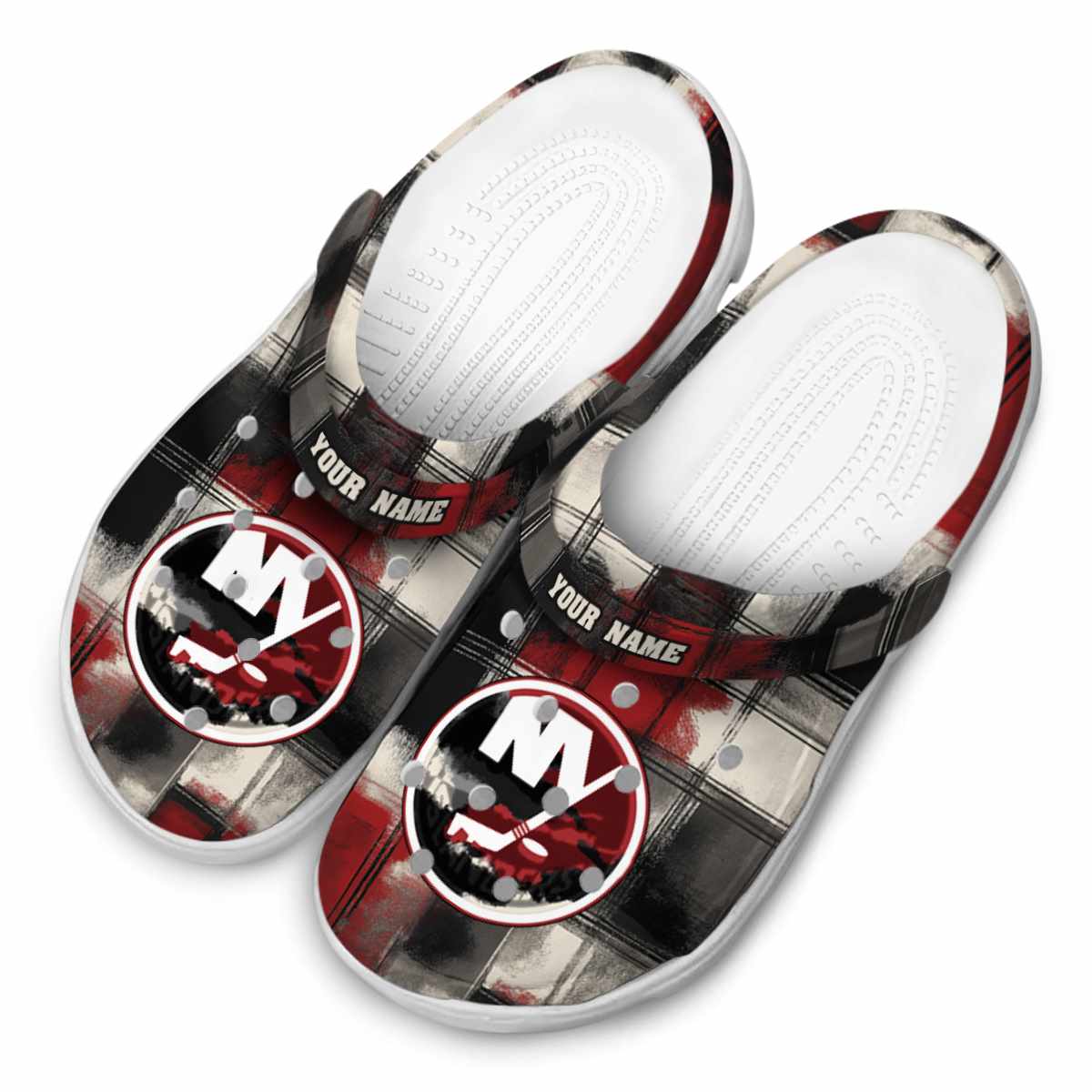 Merchidea New York Islanders NHL Sport Crocs Crocband Clogs Shoes Comfortable For Men Women and Kids