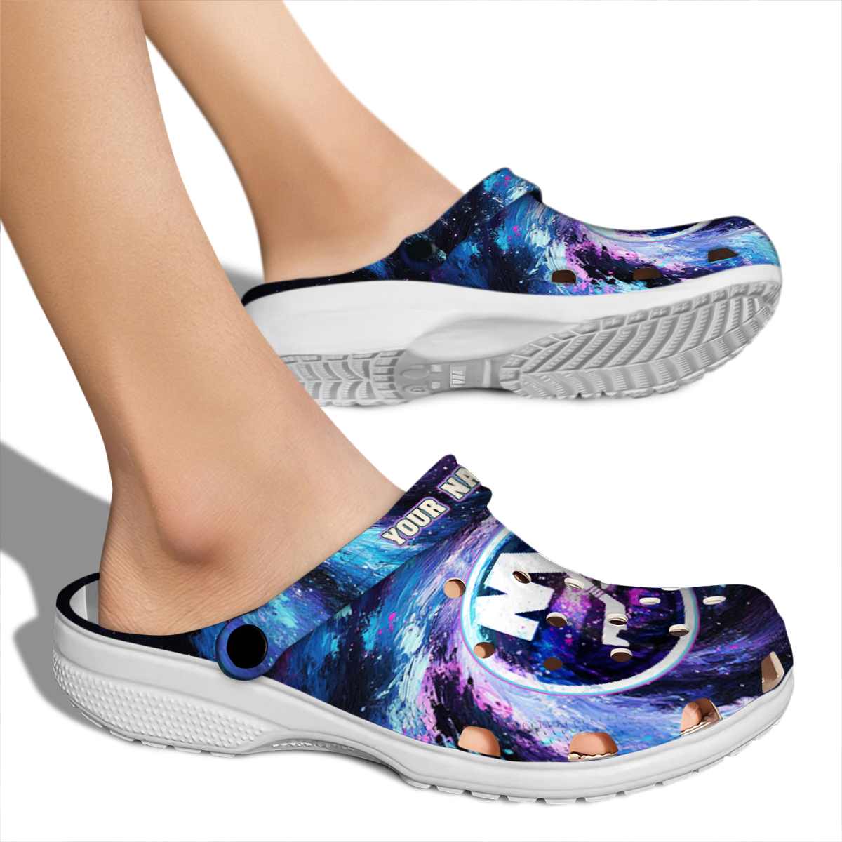 Merchidea New York Islanders NHL Sport Crocs Crocband Clogs Shoes Comfortable For Men Women and Kids