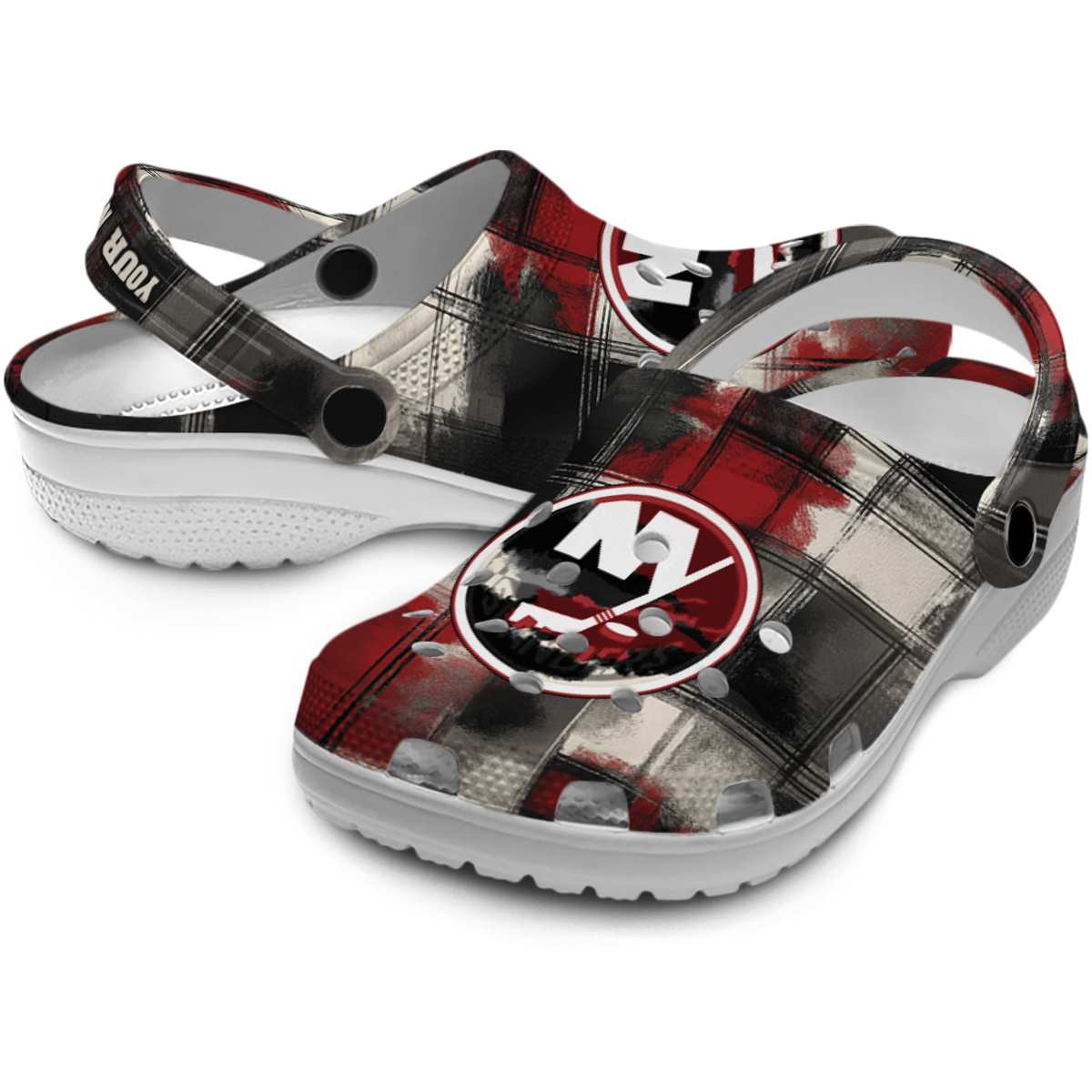 Merchidea New York Islanders NHL Sport Crocs Crocband Clogs Shoes Comfortable For Men Women and Kids