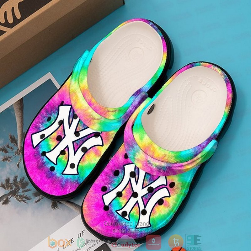 Merchidea New York Yankees MLB Sport Crocs Crocband Clogs Shoes Comfortable For Men Women and Kids