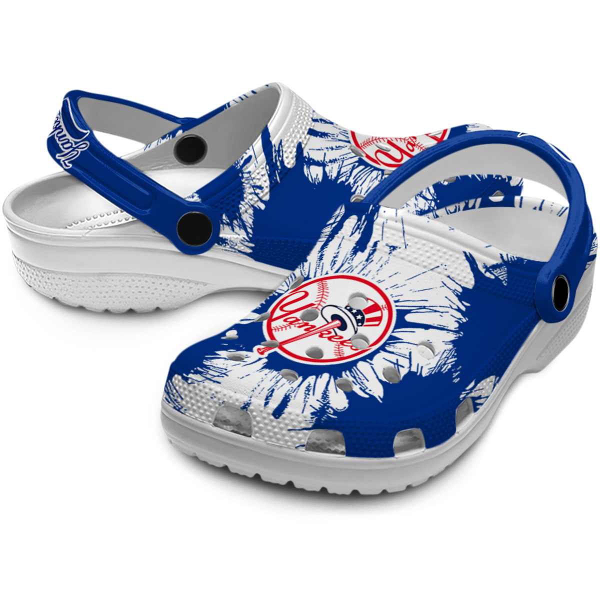 Merchidea New York Yankees MLB Sport Crocs Crocband Clogs Shoes Comfortable For Men Women and Kids