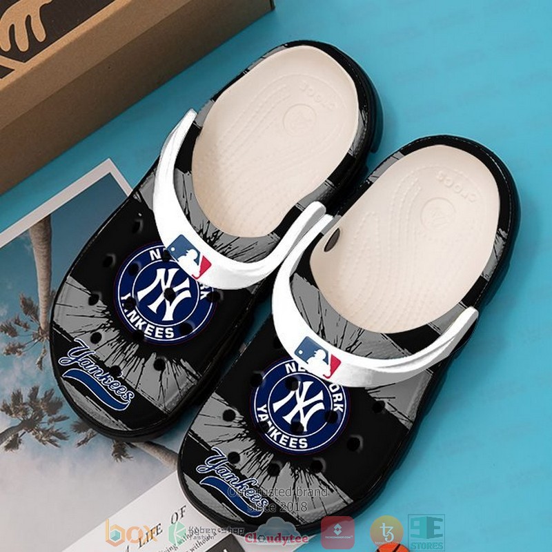 Merchidea New York Yankees MLB Sport Crocs Crocband Clogs Shoes Comfortable For Men Women and Kids