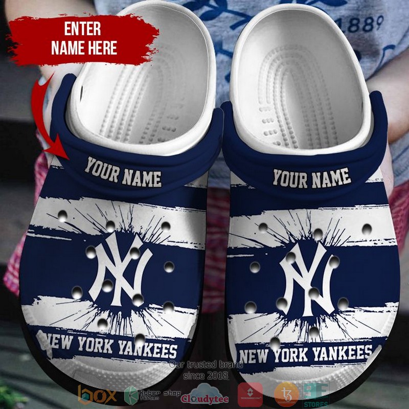 Merchidea New York Yankees MLB Sport Crocs Crocband Clogs Shoes Comfortable For Men Women and Kids