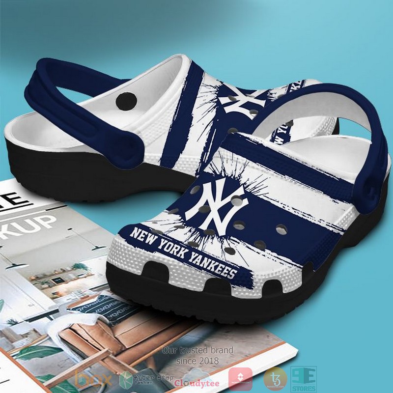 Merchidea New York Yankees MLB Sport Crocs Crocband Clogs Shoes Comfortable For Men Women and Kids