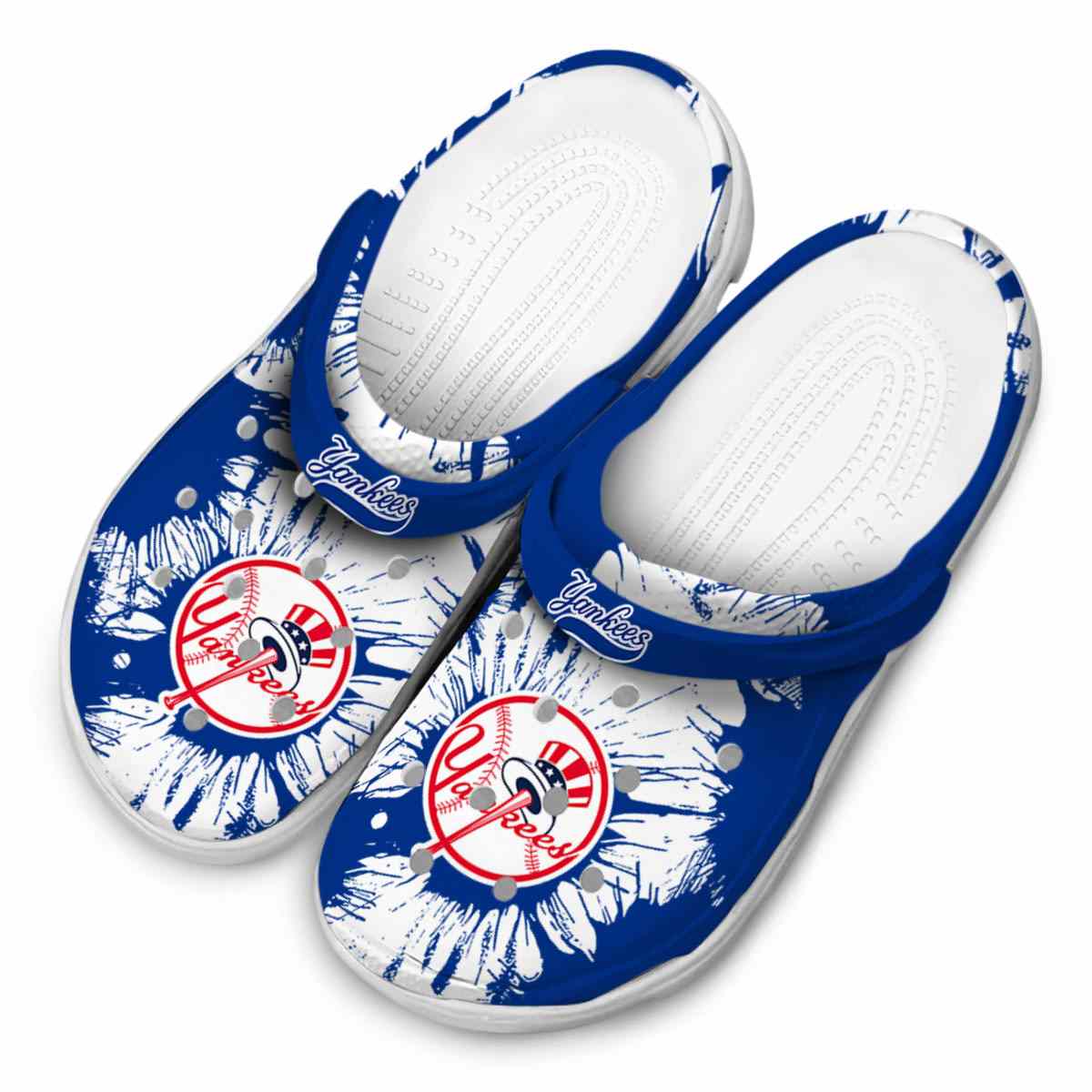 Merchidea New York Yankees MLB Sport Crocs Crocband Clogs Shoes Comfortable For Men Women and Kids