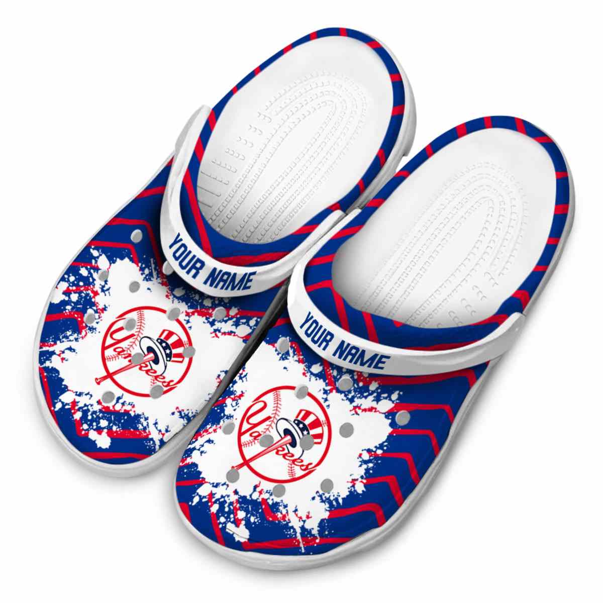 Merchidea New York Yankees MLB Sport Crocs Crocband Clogs Shoes Comfortable For Men Women and Kids