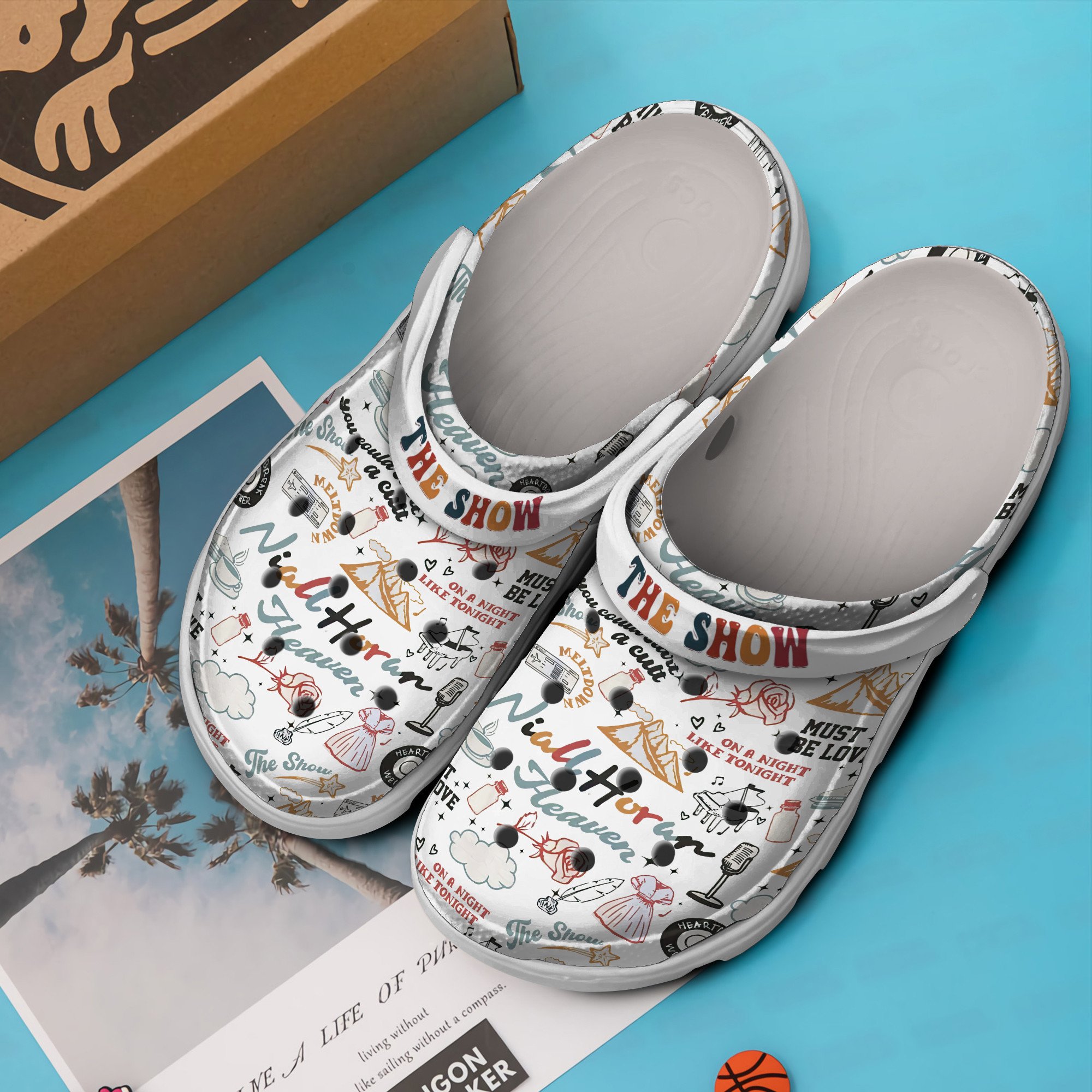 Merchidea Niall Horan Music Crocs Crocband Clogs Shoes Comfortable For Men Women and Kids