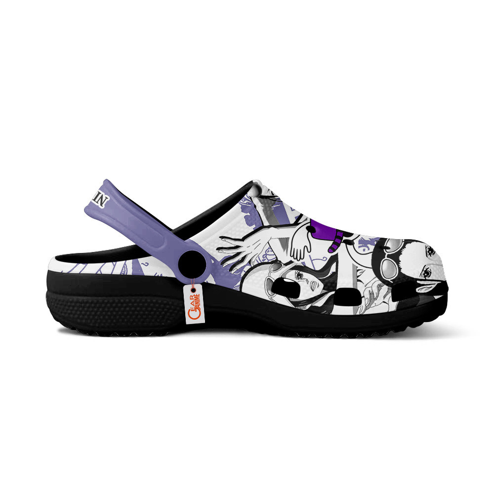 Merchidea Nico Robin One Piece Anime Crocs Crocband Clogs Shoes Comfortable For Men Women and Kids