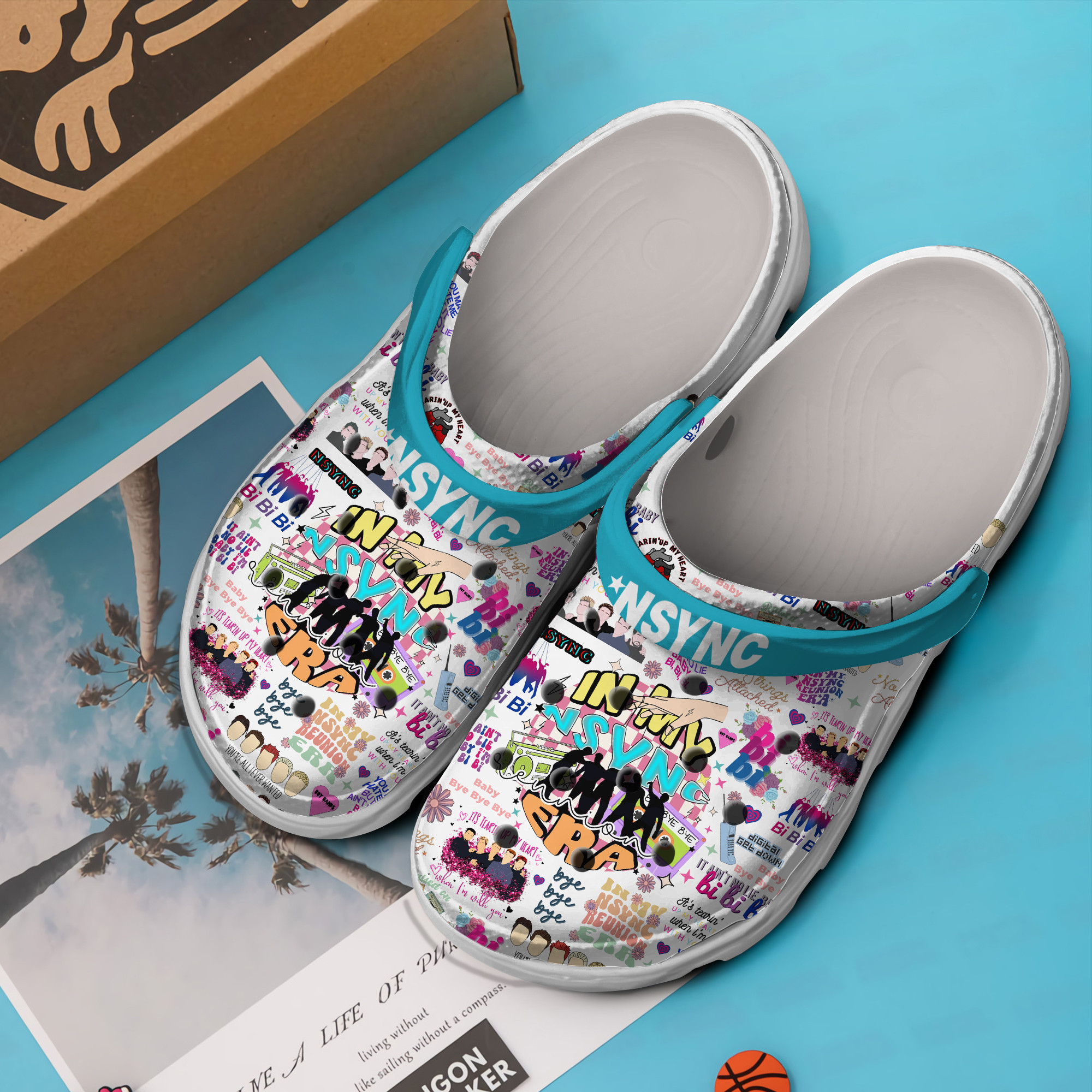 Merchidea NSYNC Music Crocs Crocband Clogs Shoes Comfortable For Men Women and Kids