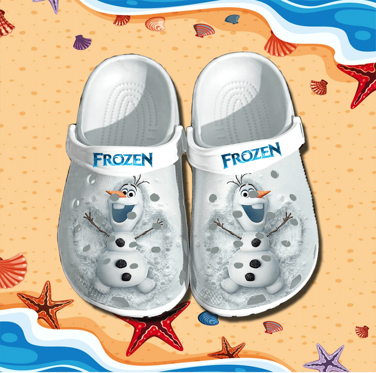 Merchidea Olaf Crocs Clog Shoes