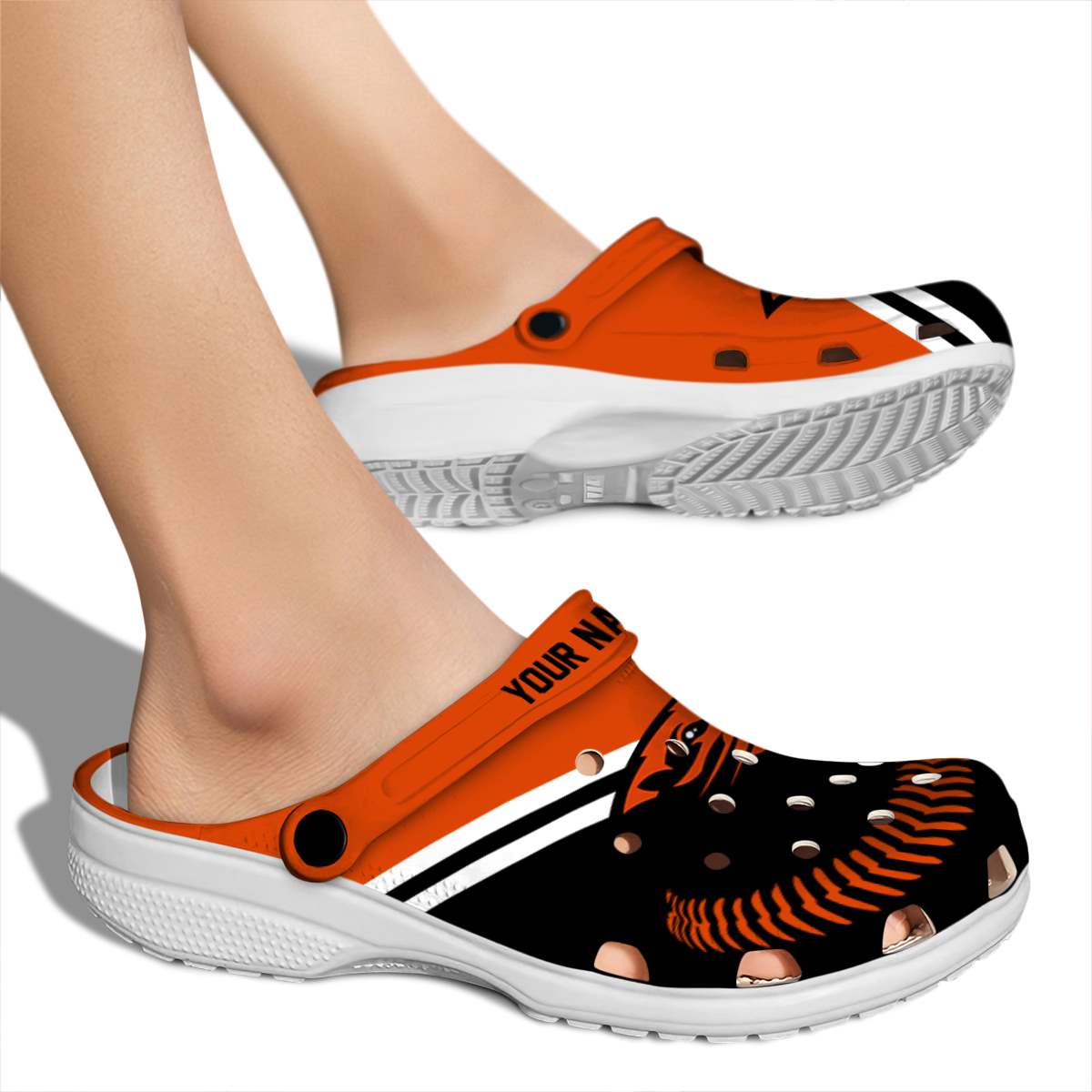 Merchidea Oregon State Beavers NCAA Sport Crocs Crocband Clogs Shoes Comfortable For Men Women and Kids