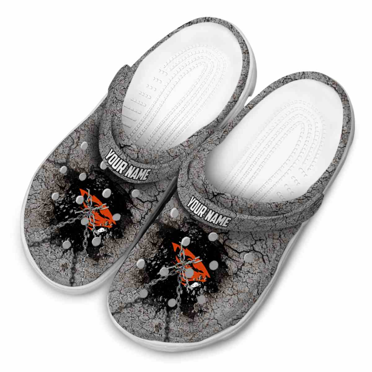 Merchidea Oregon State Beavers NCAA Sport Crocs Crocband Clogs Shoes Comfortable For Men Women and Kids