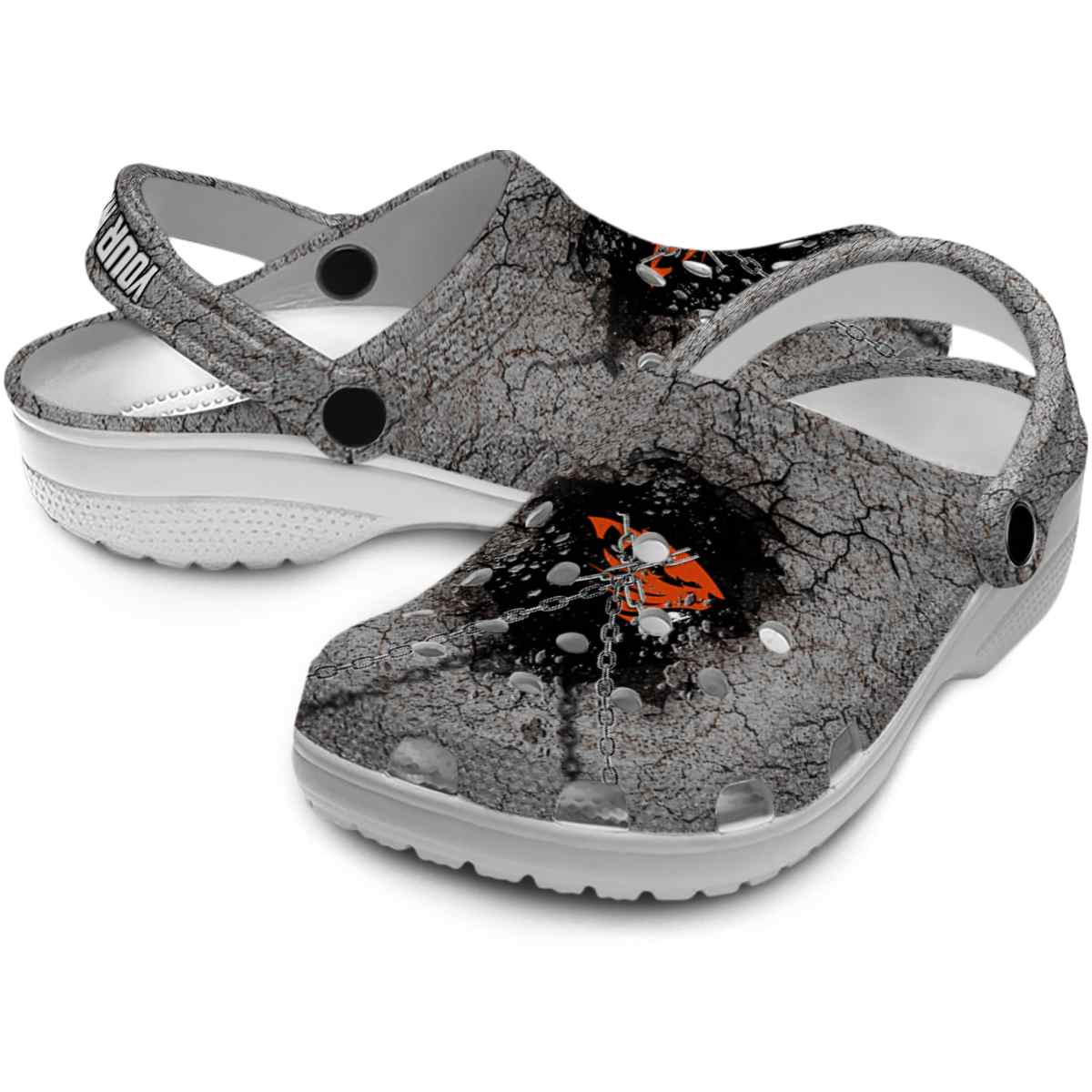 Merchidea Oregon State Beavers NCAA Sport Crocs Crocband Clogs Shoes Comfortable For Men Women and Kids