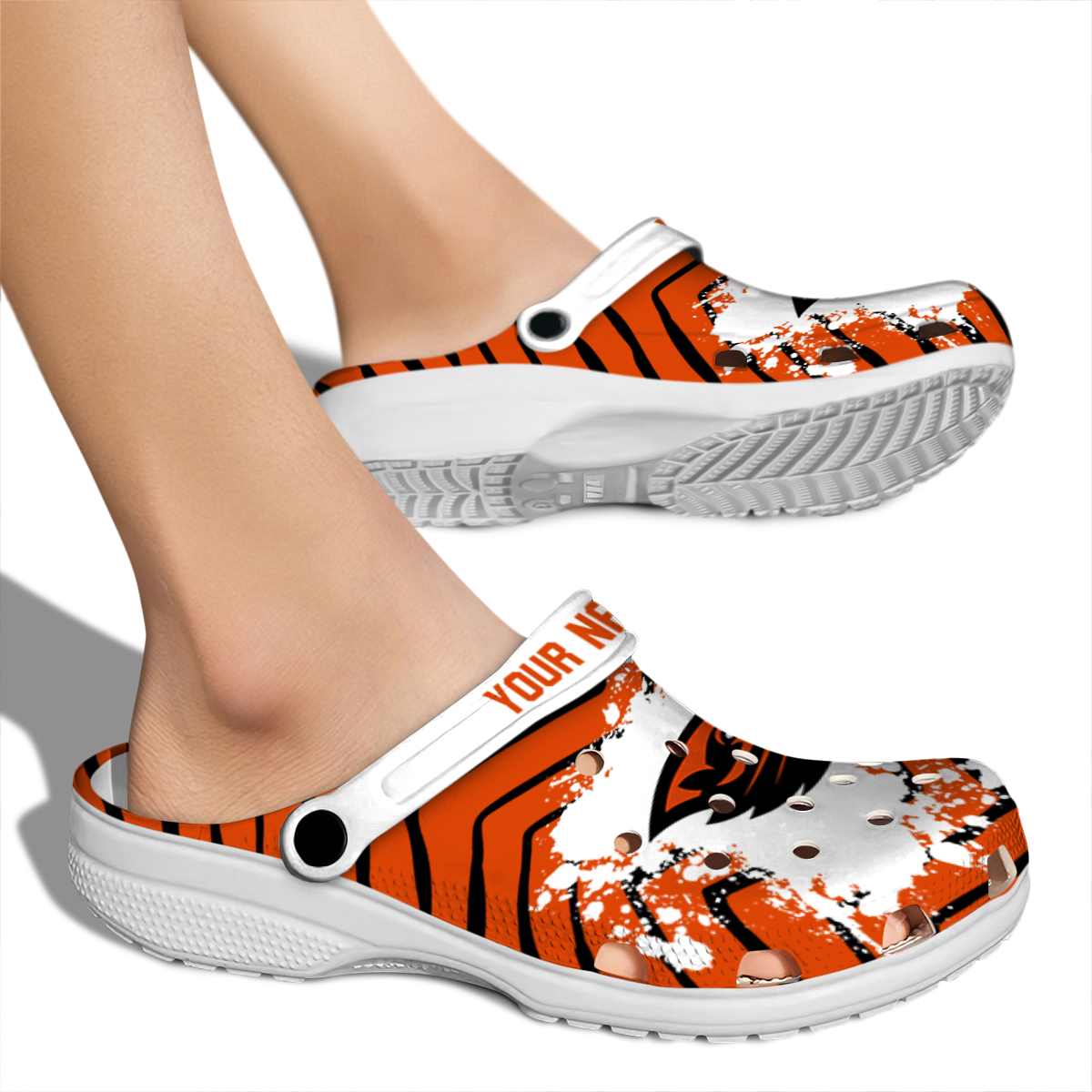 Merchidea Oregon State Beavers NCAA Sport Crocs Crocband Clogs Shoes Comfortable For Men Women and Kids