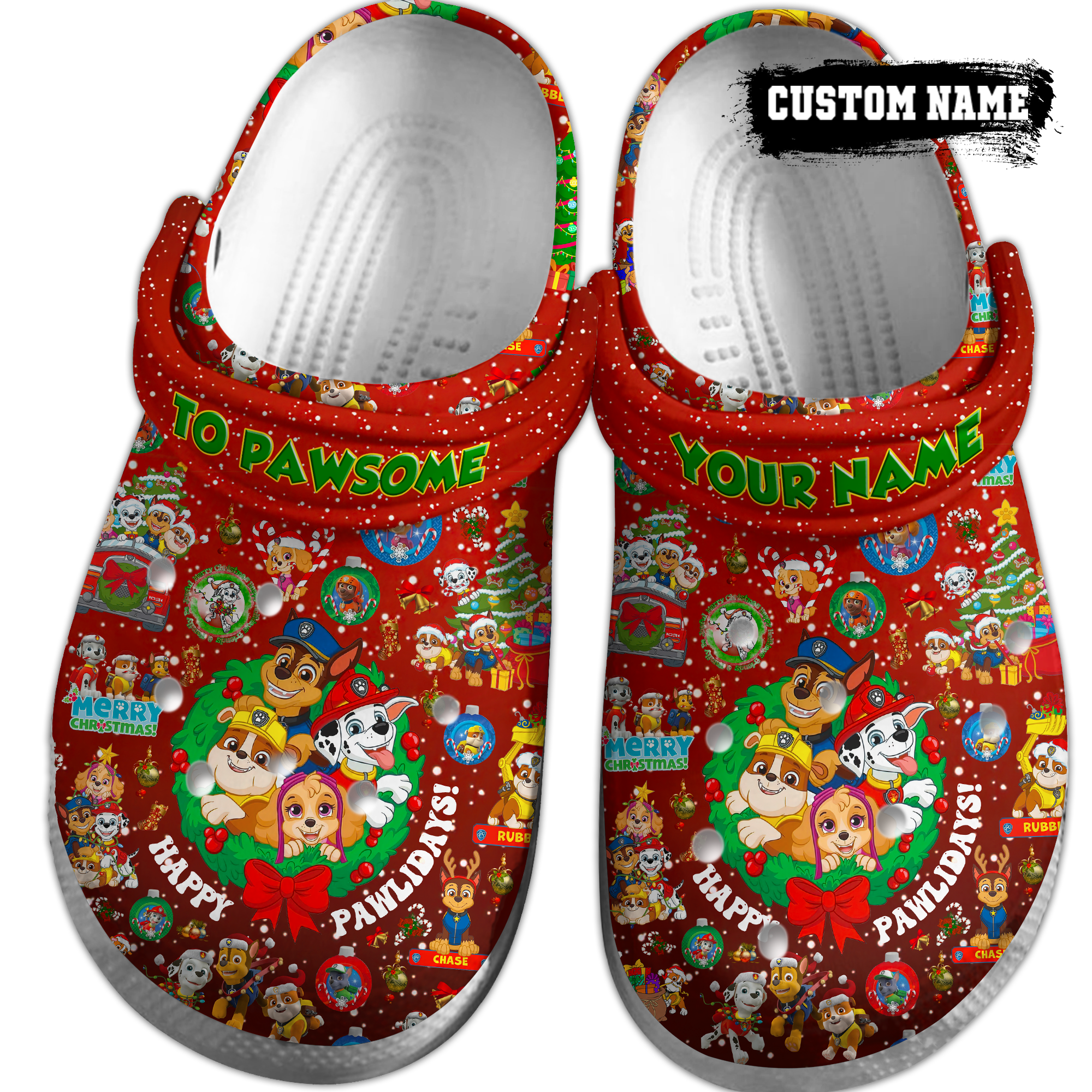 Merchidea PAW Patrol Movie Crocs Crocband Clogs Shoes Comfortable For Men Women and Kids