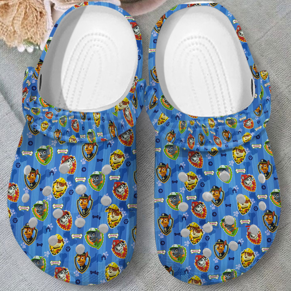 Merchidea Paw Patrol Movie Crocs Crocband Clogs Shoes Comfortable For Men Women and Kids