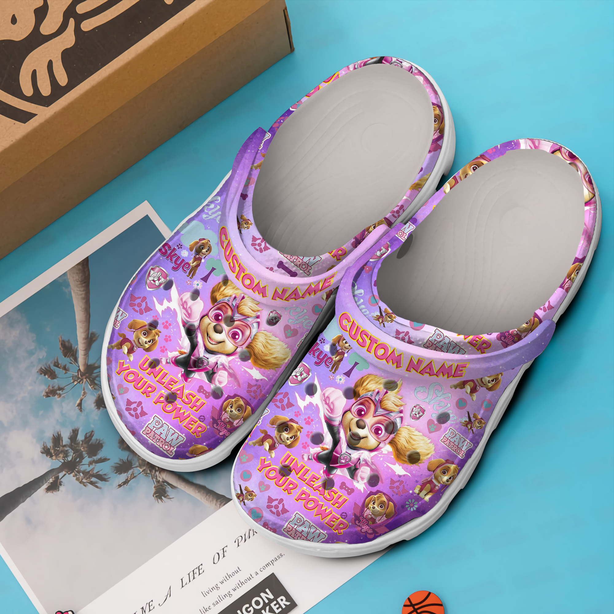 Merchidea PAW Patrol Movie Crocs Crocband Clogs Shoes Comfortable For Men Women and Kids