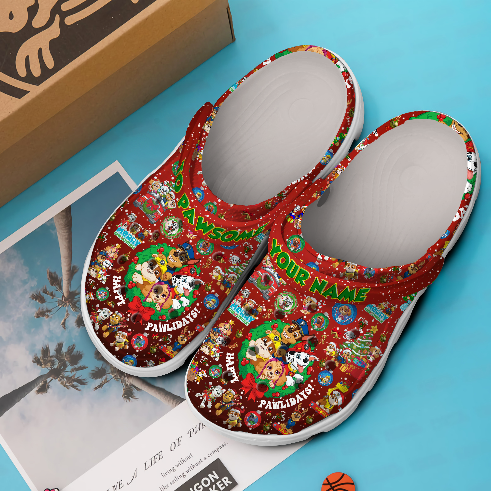 Merchidea PAW Patrol Movie Crocs Crocband Clogs Shoes Comfortable For Men Women and Kids