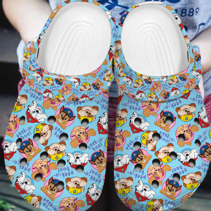 Merchidea Paw Patrol Movie Crocs Crocband Clogs Shoes Comfortable For Men Women and Kids
