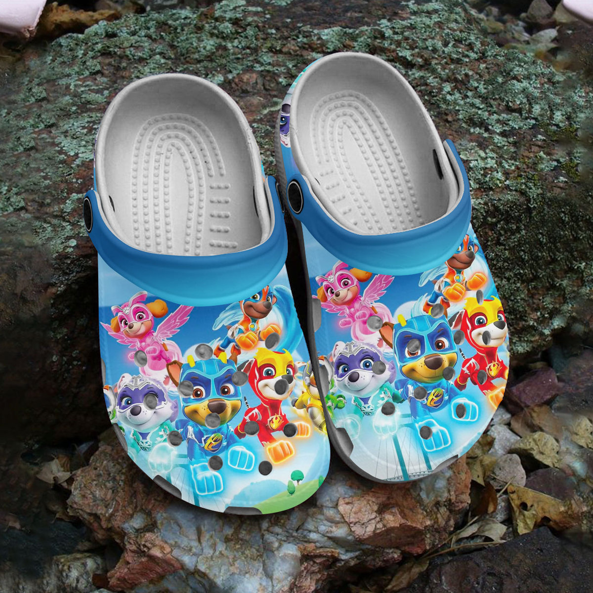Merchidea Paw Patrol Movie Crocs Crocband Clogs Shoes Comfortable For Men Women and Kids