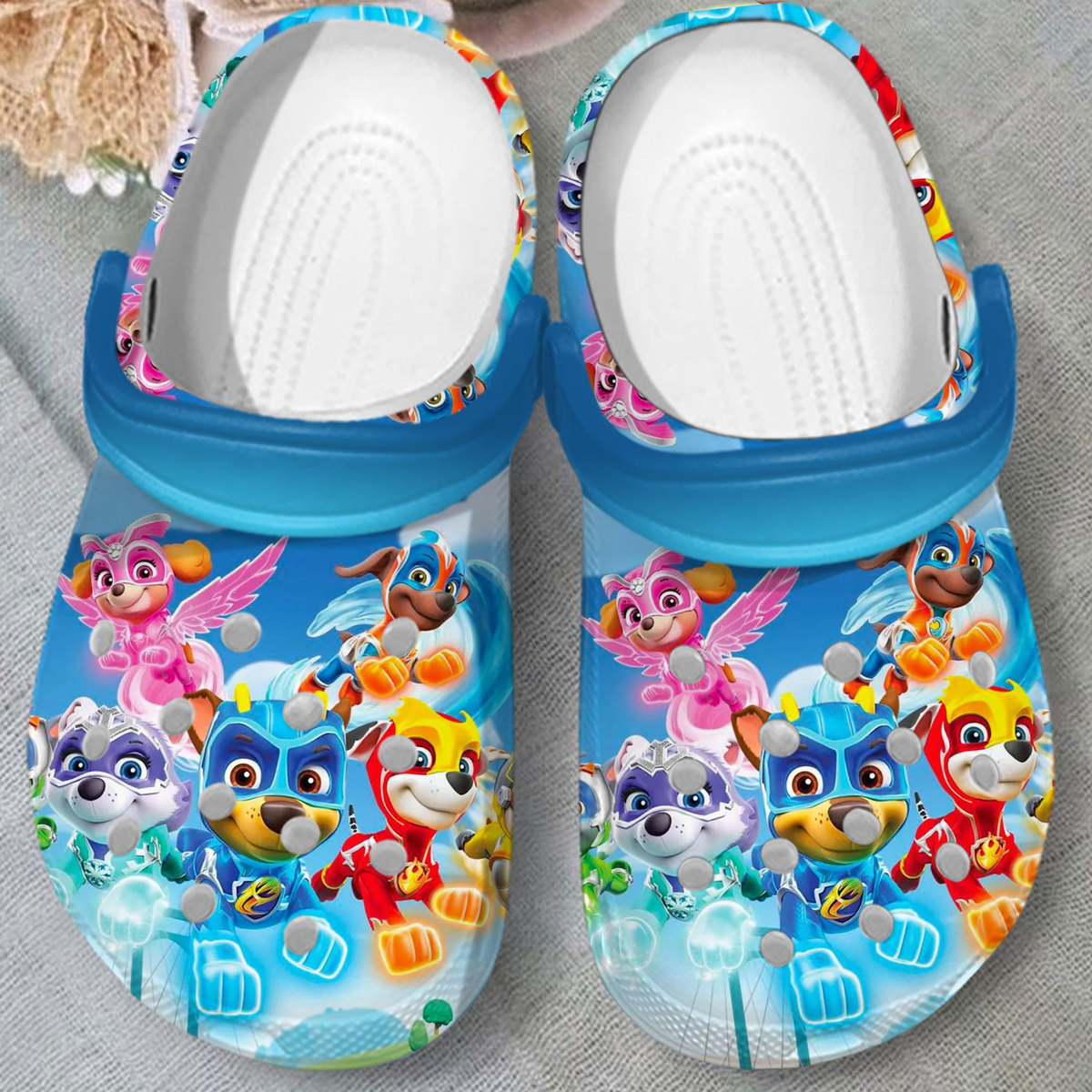 Merchidea Paw Patrol Movie Crocs Crocband Clogs Shoes Comfortable For Men Women and Kids