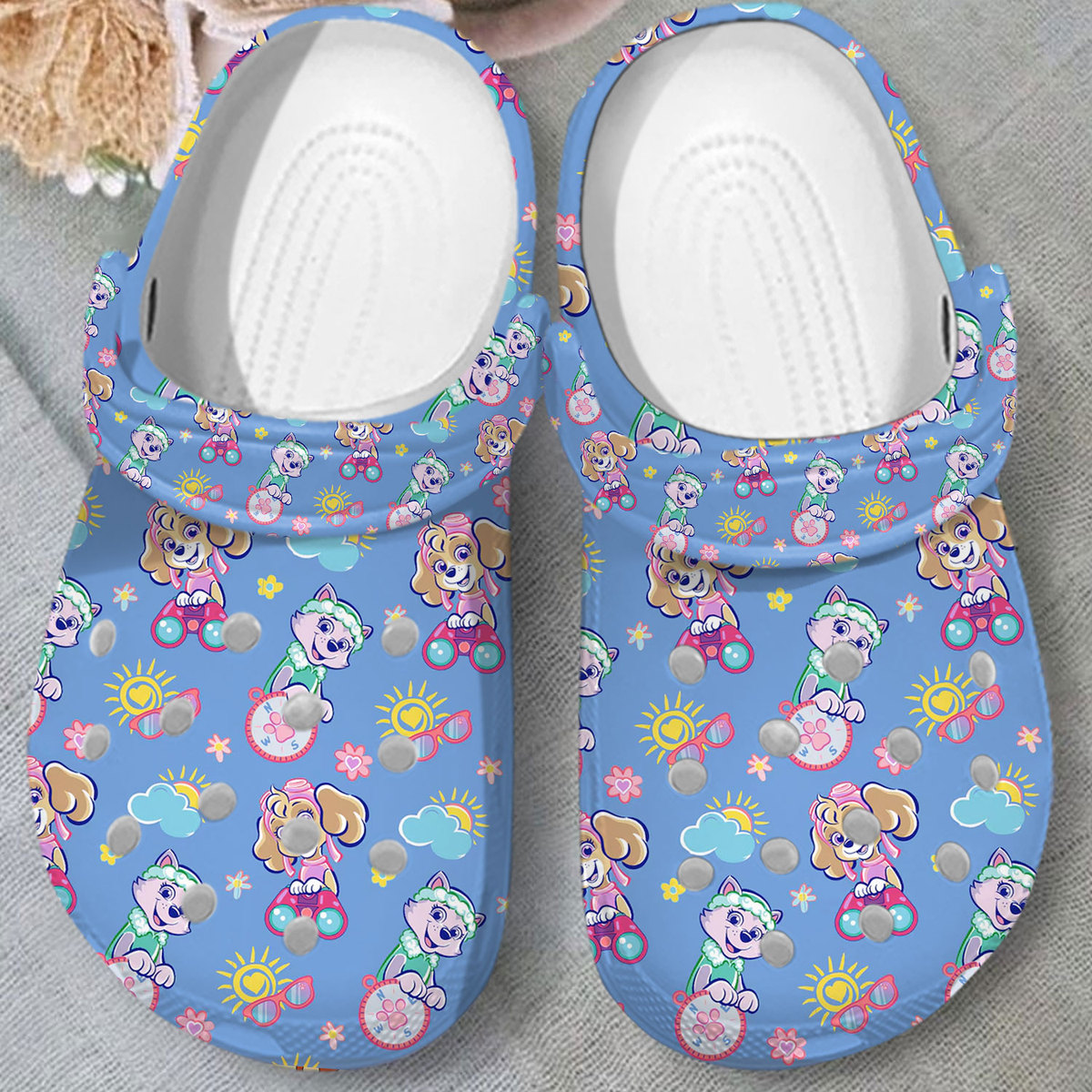 Merchidea Paw Patrol Movie Crocs Crocband Clogs Shoes Comfortable For Men Women and Kids