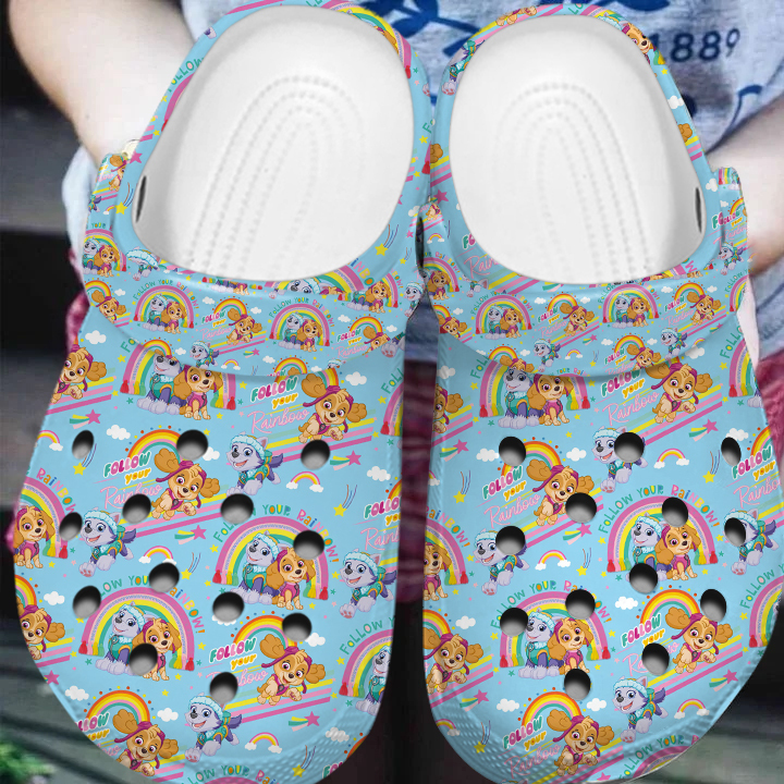 Merchidea Paw Patrol Movie Crocs Crocband Clogs Shoes Comfortable For Men Women and Kids