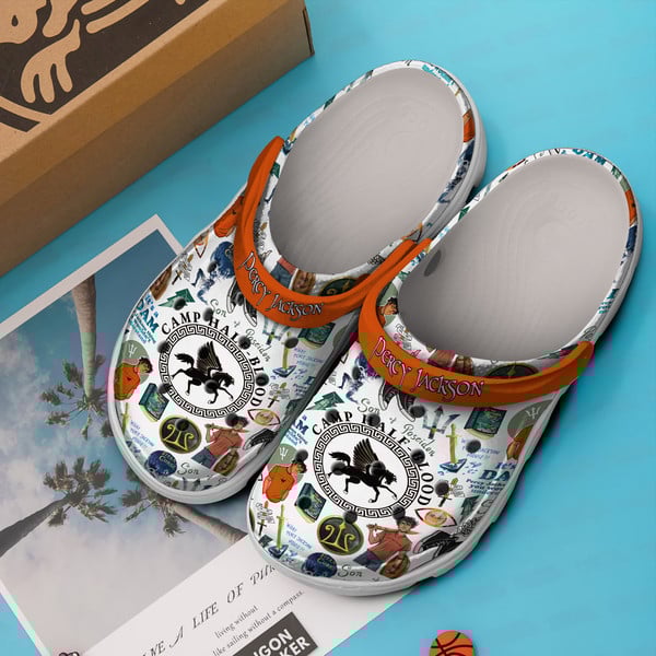 Merchidea Percy Jackson And The Olympians TV Series Crocs Crocband Clogs Shoes Comfortable For Men Women and Kids