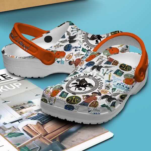 Merchidea Percy Jackson And The Olympians TV Series Crocs Crocband Clogs Shoes Comfortable For Men Women and Kids